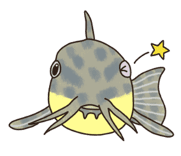 Daily life of Corydoras sticker #4140340
