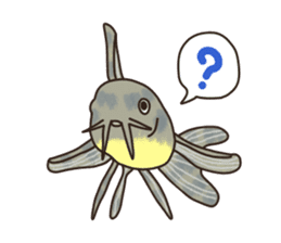 Daily life of Corydoras sticker #4140344