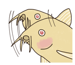 Daily life of Corydoras sticker #4140346