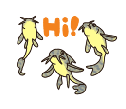 Daily life of Corydoras sticker #4140352