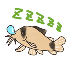 Daily life of Corydoras sticker #4140356