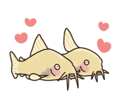 Daily life of Corydoras sticker #4140360