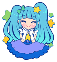 magical girl Sticker sticker #4141450