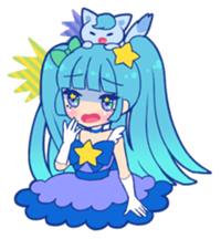 magical girl Sticker sticker #4141459