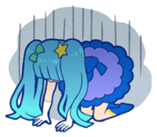 magical girl Sticker sticker #4141461