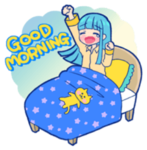 magical girl Sticker sticker #4141487