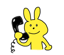 cat and rabbits sticker #4141508