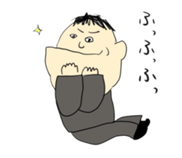 Daily life of a member of society sticker #4141894