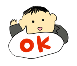 Daily life of a member of society sticker #4141921