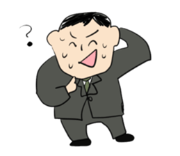 Daily life of a member of society sticker #4141923