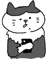 cat&friend sticker #4141944