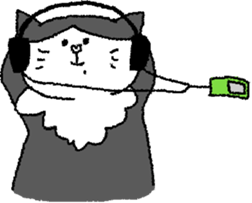 cat&friend sticker #4141957