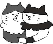 cat&friend sticker #4141959