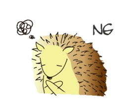 Hedgehog's Lovely LIFE 2 sticker #4142354