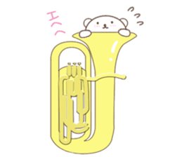 Animal band(a brass instrument) sticker #4142397