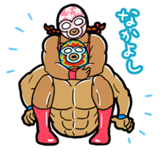 Muscle couple sticker #4143149