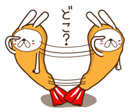 Rabbit fried prawn sticker #4143367