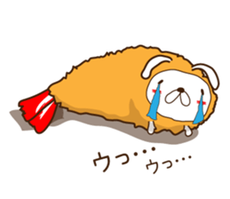 Rabbit fried prawn sticker #4143377