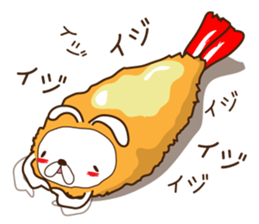 Rabbit fried prawn sticker #4143379