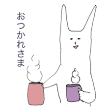 The rabbits -music lovers edition- sticker #4143576