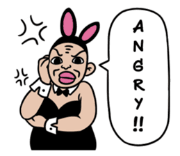 Kimoi Bunny Man English edition sticker #4144043