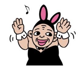 Kimoi Bunny Man English edition sticker #4144046
