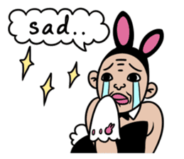 Kimoi Bunny Man English edition sticker #4144047