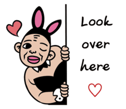 Kimoi Bunny Man English edition sticker #4144050