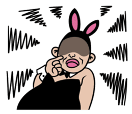 Kimoi Bunny Man English edition sticker #4144058