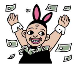 Kimoi Bunny Man English edition sticker #4144062