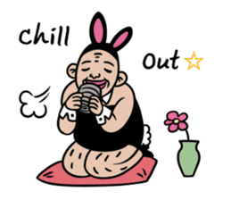 Kimoi Bunny Man English edition sticker #4144063