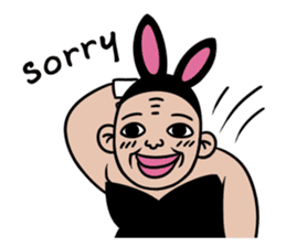 Kimoi Bunny Man English edition sticker #4144066