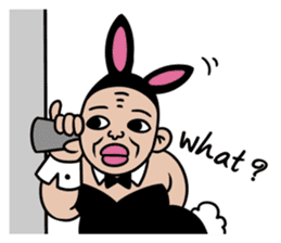 Kimoi Bunny Man English edition sticker #4144067