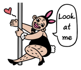 Kimoi Bunny Man English edition sticker #4144068