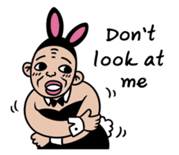 Kimoi Bunny Man English edition sticker #4144069