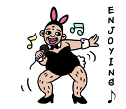 Kimoi Bunny Man English edition sticker #4144073