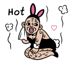Kimoi Bunny Man English edition sticker #4144075