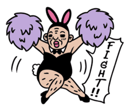 Kimoi Bunny Man English edition sticker #4144076