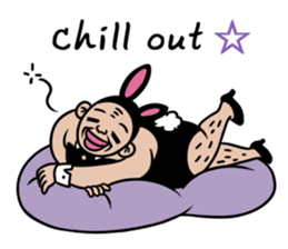 Kimoi Bunny Man English edition sticker #4144077