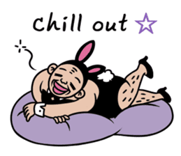 Kimoi Bunny Man English edition sticker #4144077