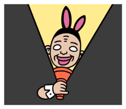 Kimoi Bunny Man English edition sticker #4144079