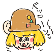 Feeling of Mr. Mie sticker #4145165