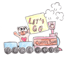 Coffe Bear - Cobe sticker #4145541