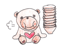 Coffe Bear - Cobe sticker #4145556
