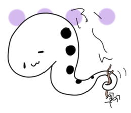 "CHIN" is spotted garden eel! sticker #4145612