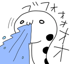 "CHIN" is spotted garden eel! sticker #4145615