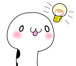 "CHIN" is spotted garden eel! sticker #4145618