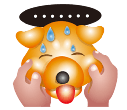 Balloon puppy sticker #4145882