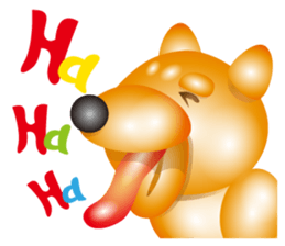 Balloon puppy sticker #4145883