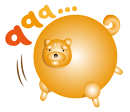 Balloon puppy sticker #4145900